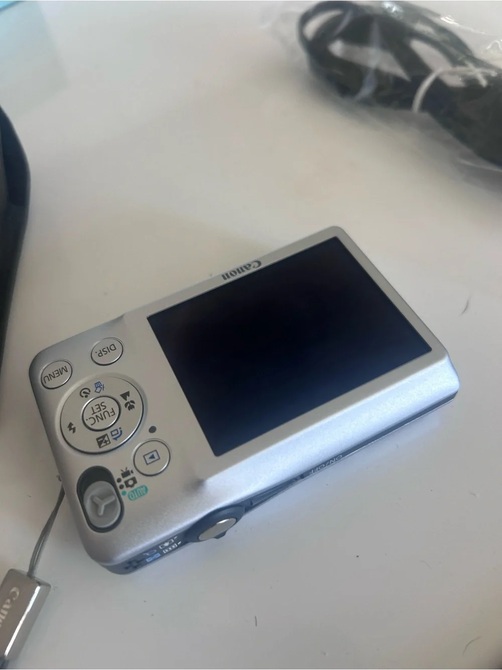 Canon Digital ELPH SD1300 IS 12.1MP Camera - W/ Charger, Software 2 Batteries